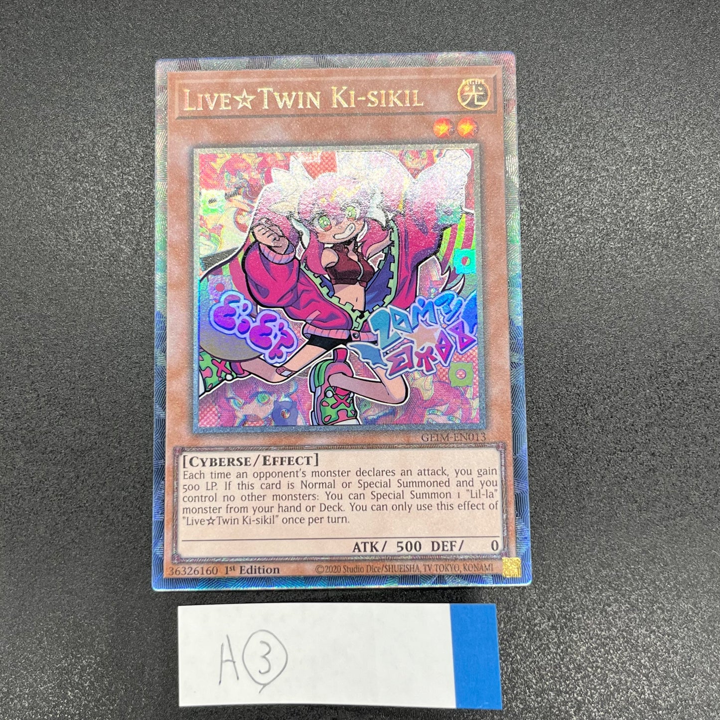 遊戯王　Ｌｉｖｅ☆Ｔｗｉｎ キスキル/コレクターズレア/英語/1st/EU版