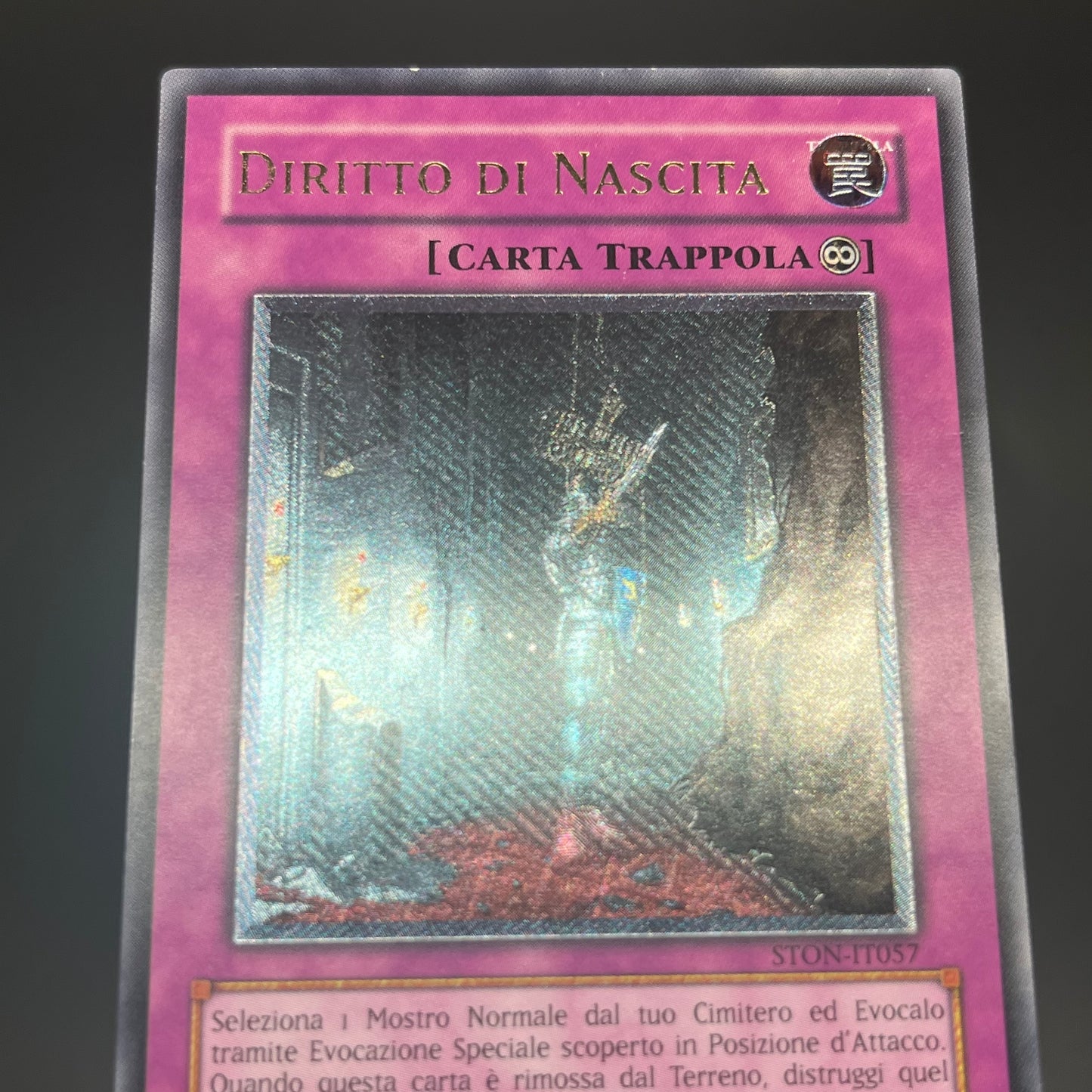 遊戯王　正統なる血統/レリーフ/イタリア語/EU版