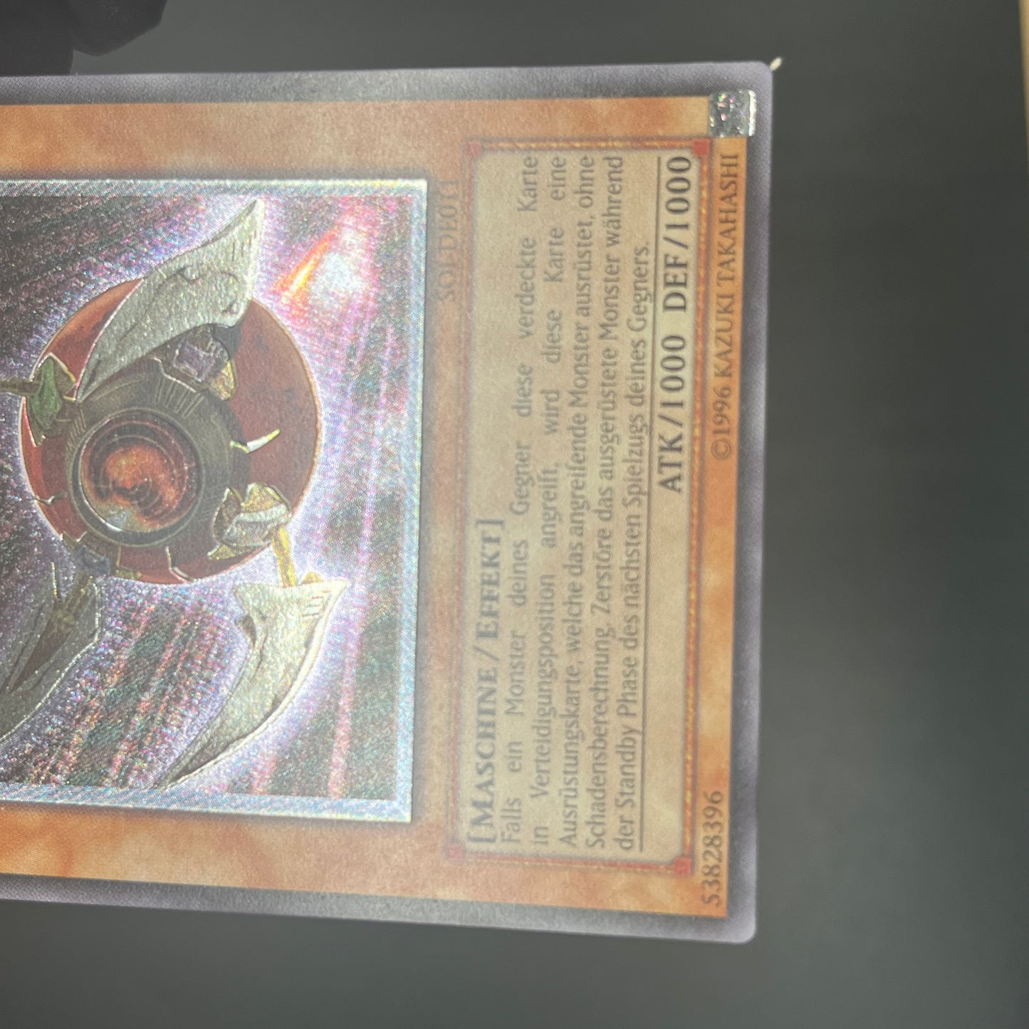 遊戯王　瞬着ボマー/レリーフ/ドイツ/EU版