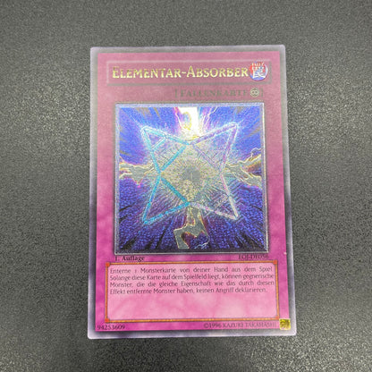 遊戯王　エレメンタル・アブソーバー/レリーフ/ドイツ語/1st/EU版