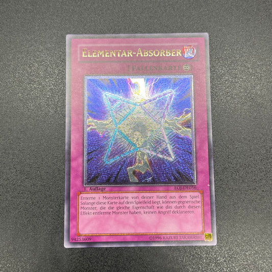 遊戯王　エレメンタル・アブソーバー/レリーフ/ドイツ語/1st/EU版