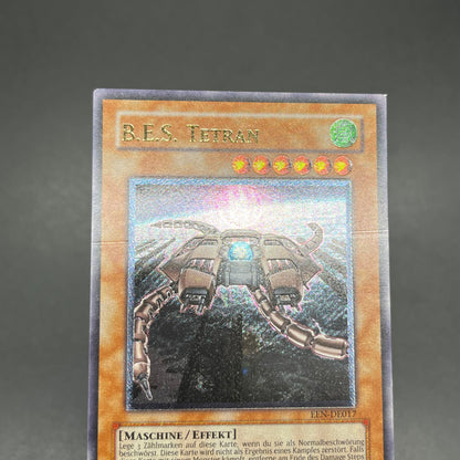 遊戯王　巨大戦艦テトラン/レリーフ/ドイツ語/EU版