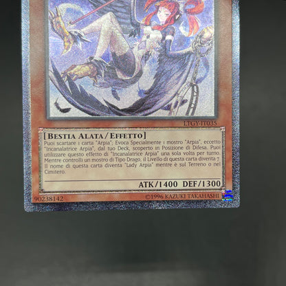 遊戯王　ハーピィ・チャネラー/レリーフ/イタリア語/EU版