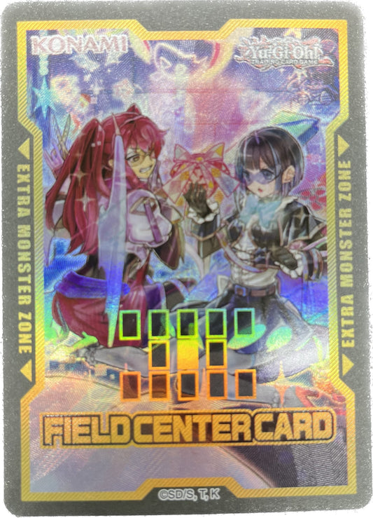 遊戯王　フィールドセンター　Ｅｖｉｌ★Ｔｗｉｎｓ プレゼント/レリーフ/英語