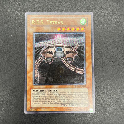 遊戯王　巨大戦艦テトラン/レリーフ/ドイツ語/EU版