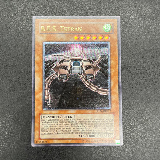 遊戯王　巨大戦艦テトラン/レリーフ/ドイツ語/EU版