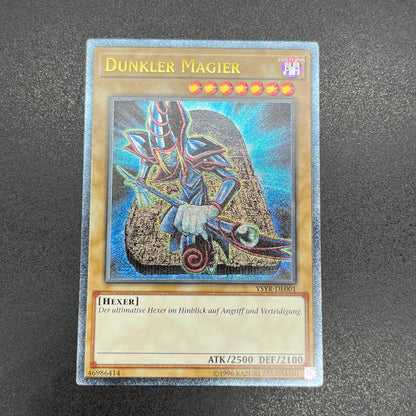 遊戯王　ブラック・マジシャン/レリーフ/ドイツ語/EU版