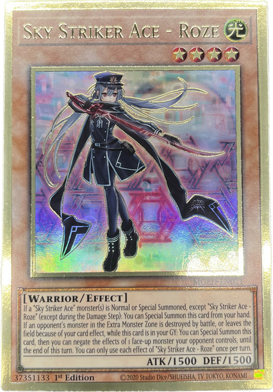 遊戯王　閃刀姫−ロゼ/プレゴル/英語/1st/EU