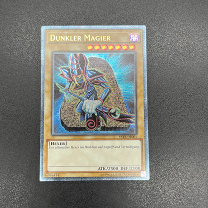 遊戯王　ブラック・マジシャン/レリーフ/ドイツ語/EU版