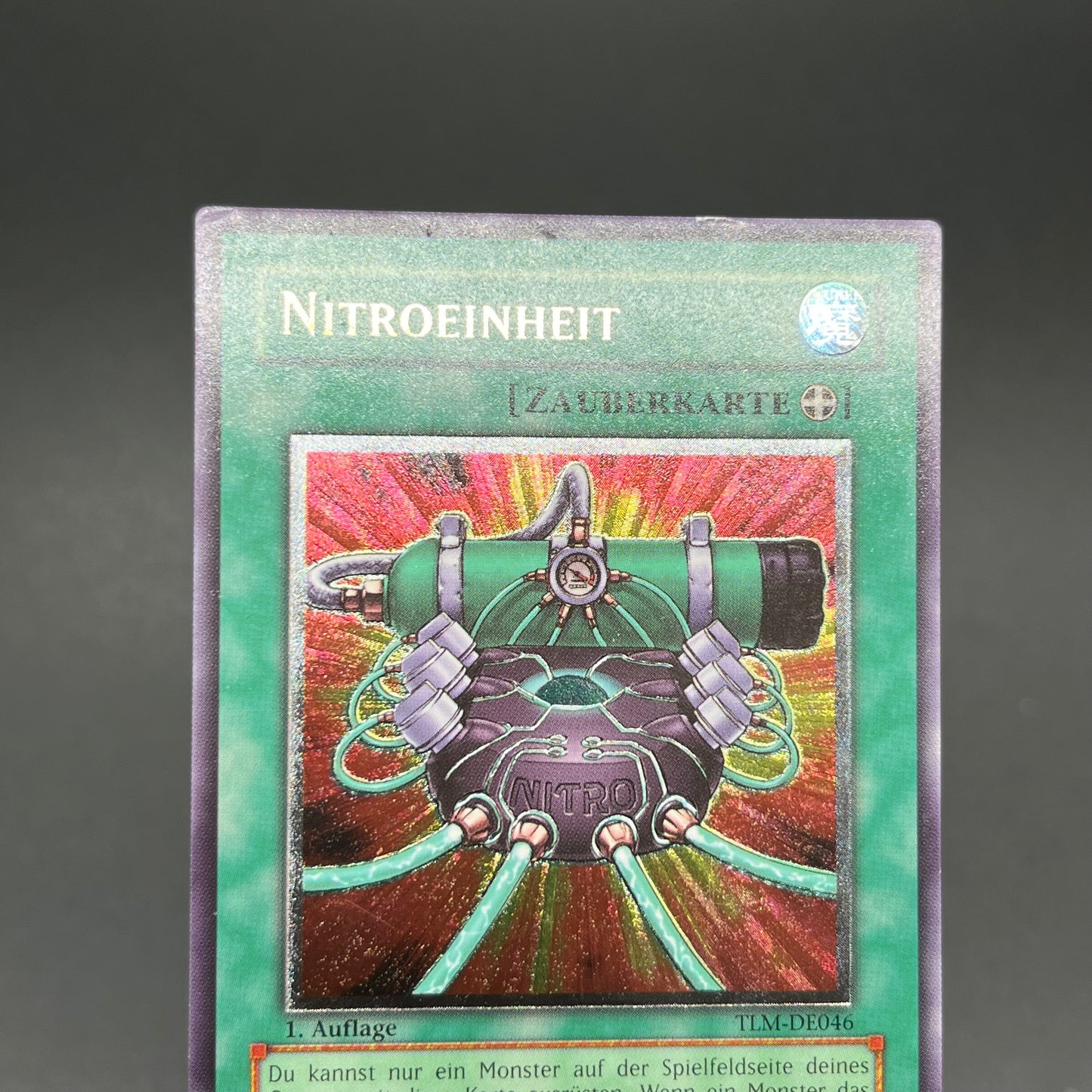 遊戯王　ニトロユニット/レリーフ/ドイツ語/1st/EU版