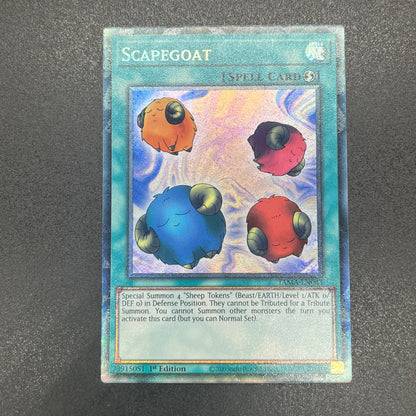 遊戯王　スケープ・ゴート/コレクターズレア/英語/1st/EU版