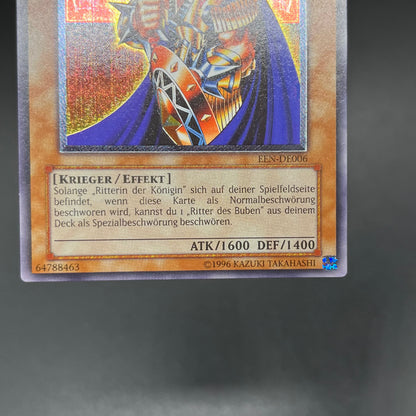 遊戯王　キングス・ナイト/レリーフ/ドイツ語/EU版