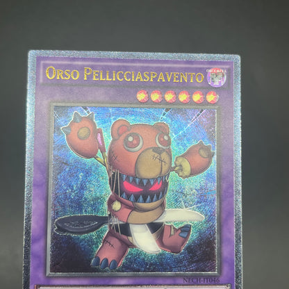 遊戯王　デストーイ・シザー・ベアー/レリーフ/イタリア語/1st/EU版