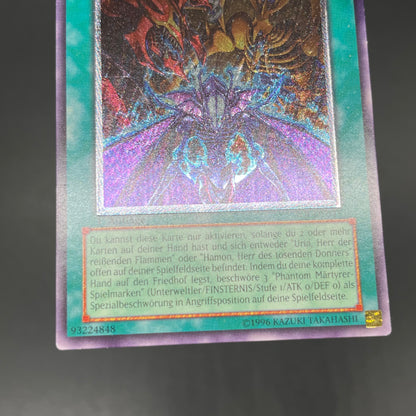 遊戯王　幻魔の殉教者/レリーフ/ドイツ語/1st/EU版