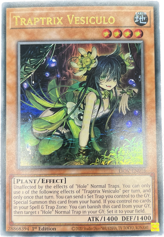 遊戯王　ジーナの蟲惑魔/ウルトラ/英語/1st