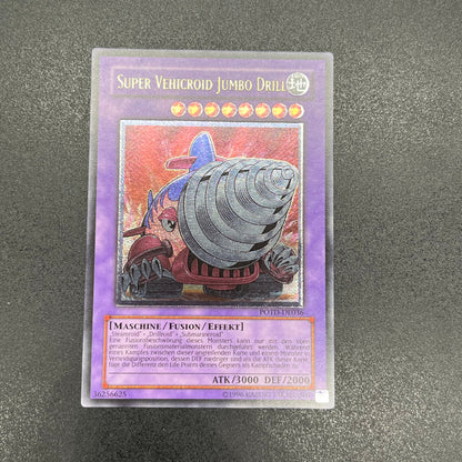 遊戯王　スーパービークロイド−ジャンボドリル/レリーフ/ドイツ語/EU版
