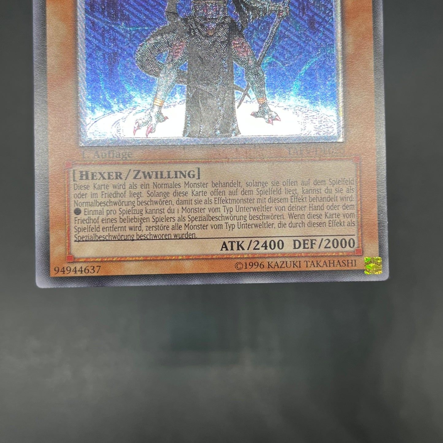 遊戯王　魔族召喚師/レリーフ/ドイツ語/EU版