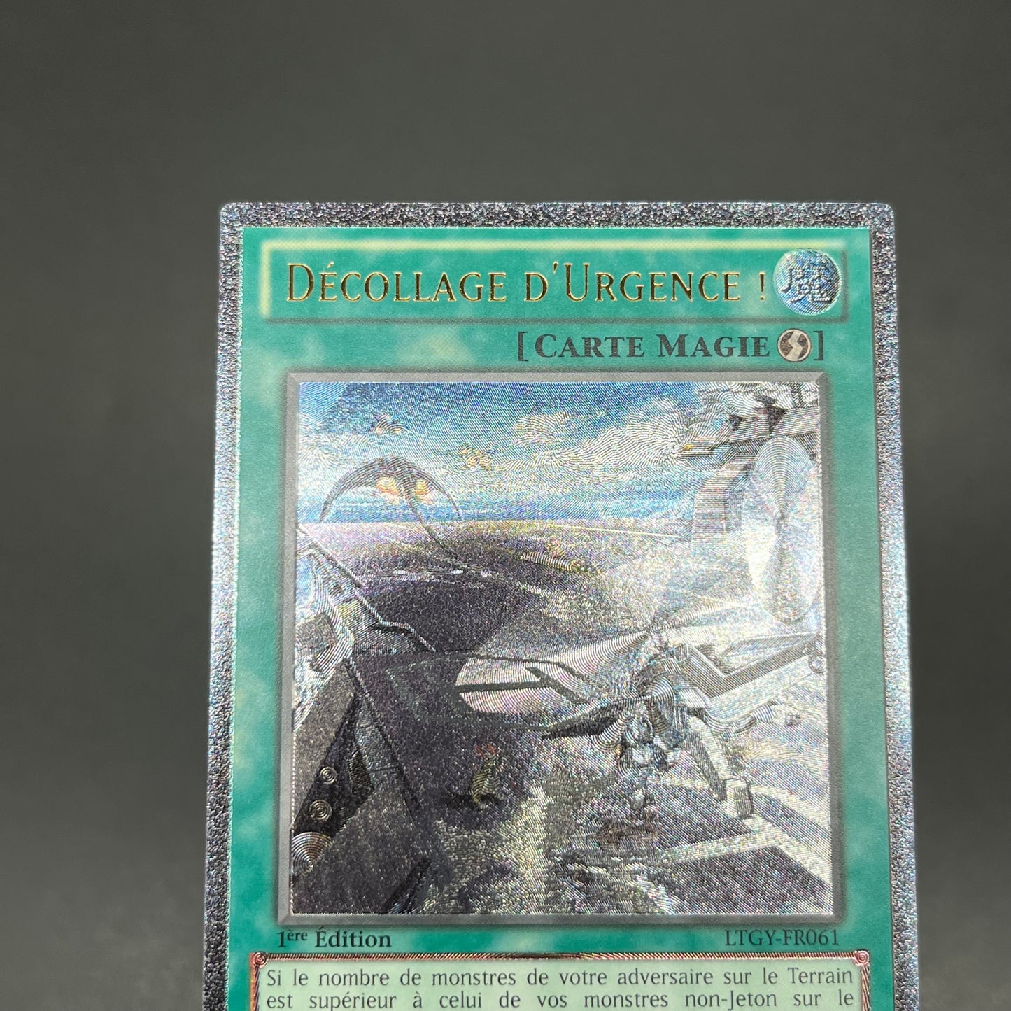 遊戯王　緊急発進/レリーフ/フランス語/1st/EU版