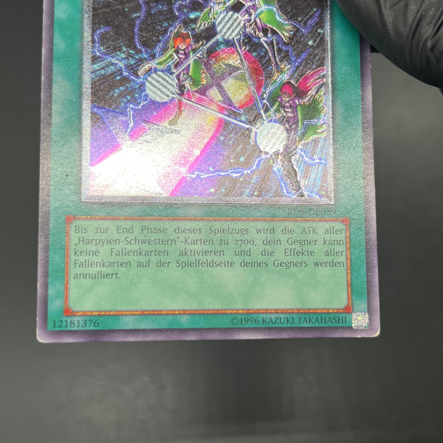 遊戯王　トライアングル・Ｘ・スパーク/レリーフ/ドイツ語/EU版