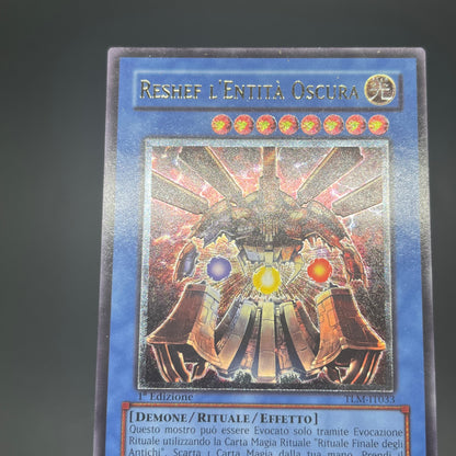 遊戯王　大邪神レシェフ/レリーフ/イタリア語/1st/EU版