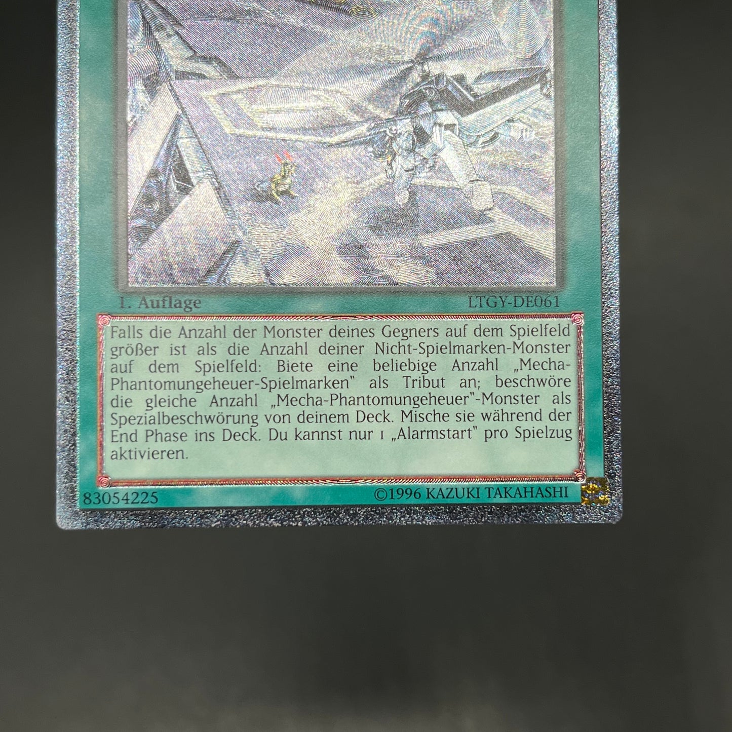 遊戯王　緊急発進/レリーフ/ドイツ語/1st/EU版