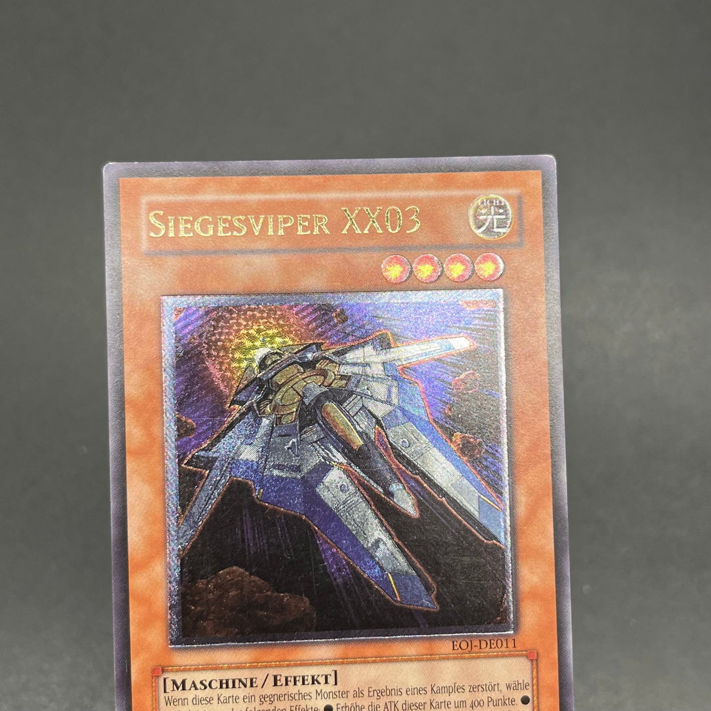 遊戯王　ビクトリー・バイパーＸＸＯ２/レリーフ/ドイツ語/EU版