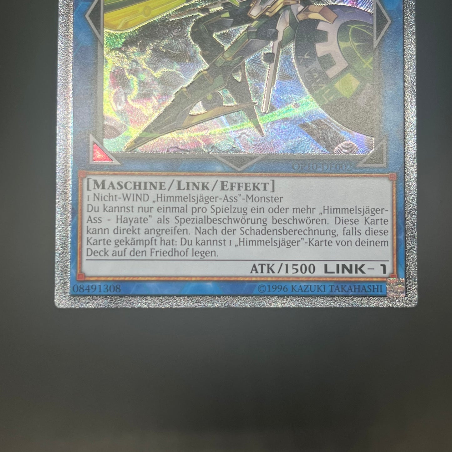 遊戯王　閃刀姫−ハヤテ/レリーフ/ドイツ語/EU版