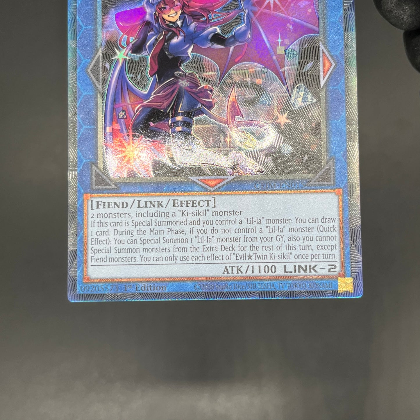 遊戯王　Ｅｖｉｌ★Ｔｗｉｎ キスキル/コレクターズレア/英語/1st/EU版