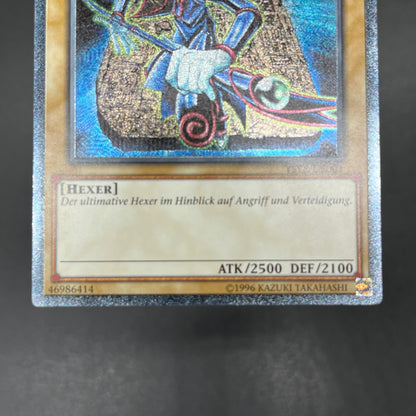 遊戯王　ブラック・マジシャン/レリーフ/ドイツ語/EU版