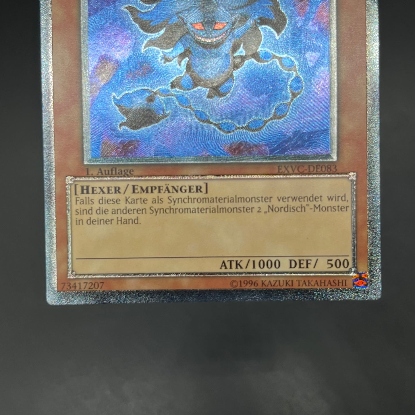 遊戯王　極星霊スヴァルトアールヴ/レリーフ/ドイツ語/1st/EU版