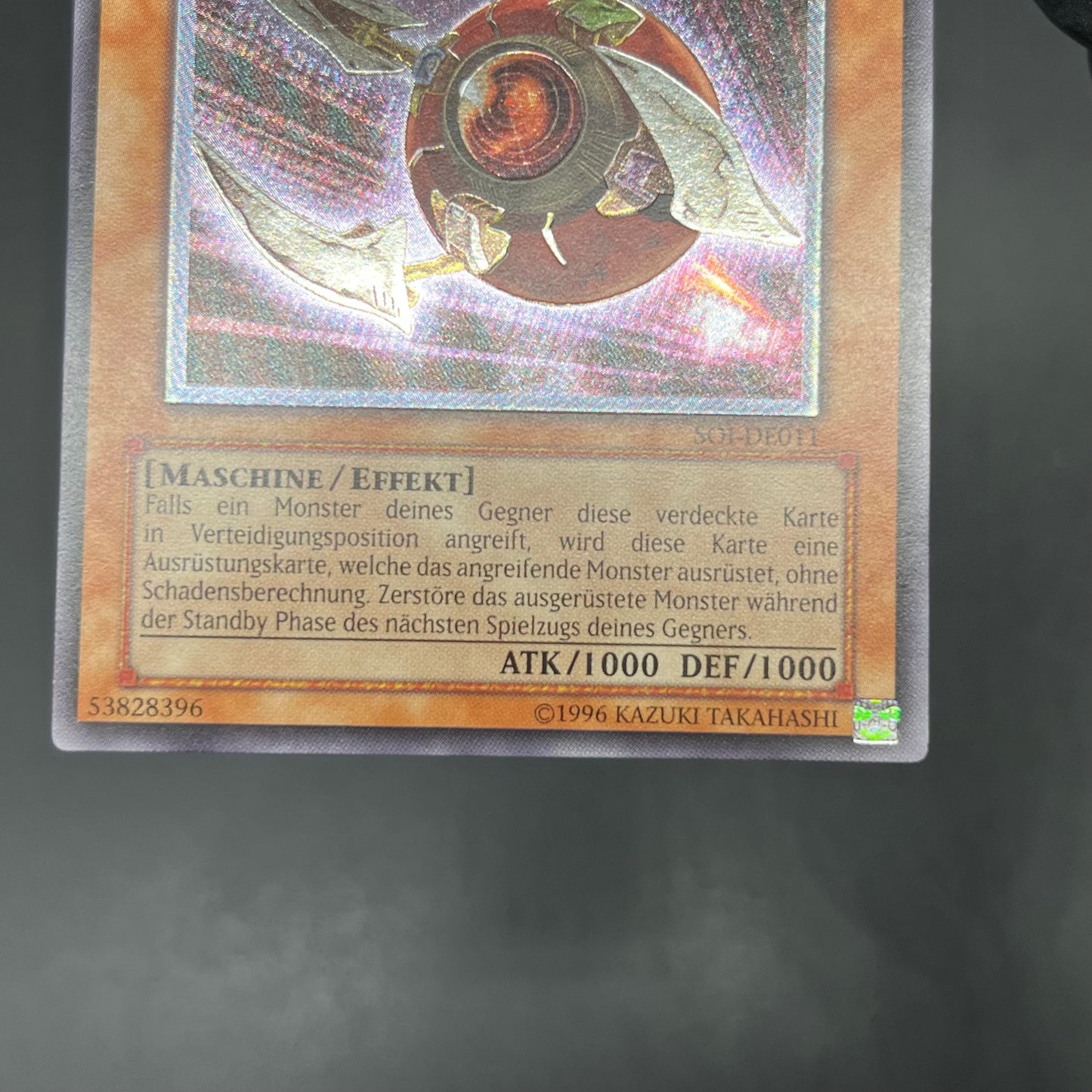 遊戯王　瞬着ボマー/レリーフ/ドイツ/EU版