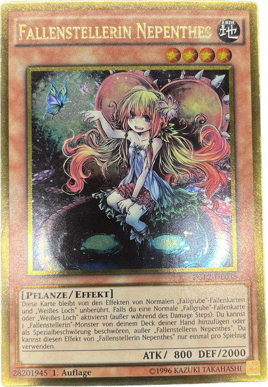 遊戯王　カズーラの蟲惑魔/ゴールド/ドイツ語/1st